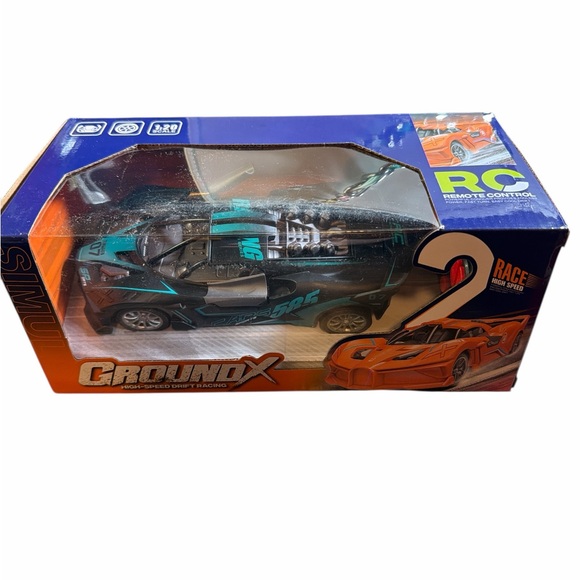 GroundX Other - RC Racing Car - Black and Teal